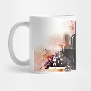 Red Wine Time Mug